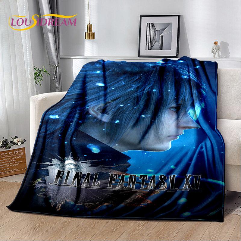 Final Fantasy Series Games Gamer  Soft Plush Blanket,Flannel Blanket Throw Blanket for Living Room Bedroom Bed Sofa Picnic Cover