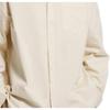 Calvin Klein Solid Color Loose Single-Breasted Long Sleeve Shirt Men Tops Off-White 40JM110-5G1
