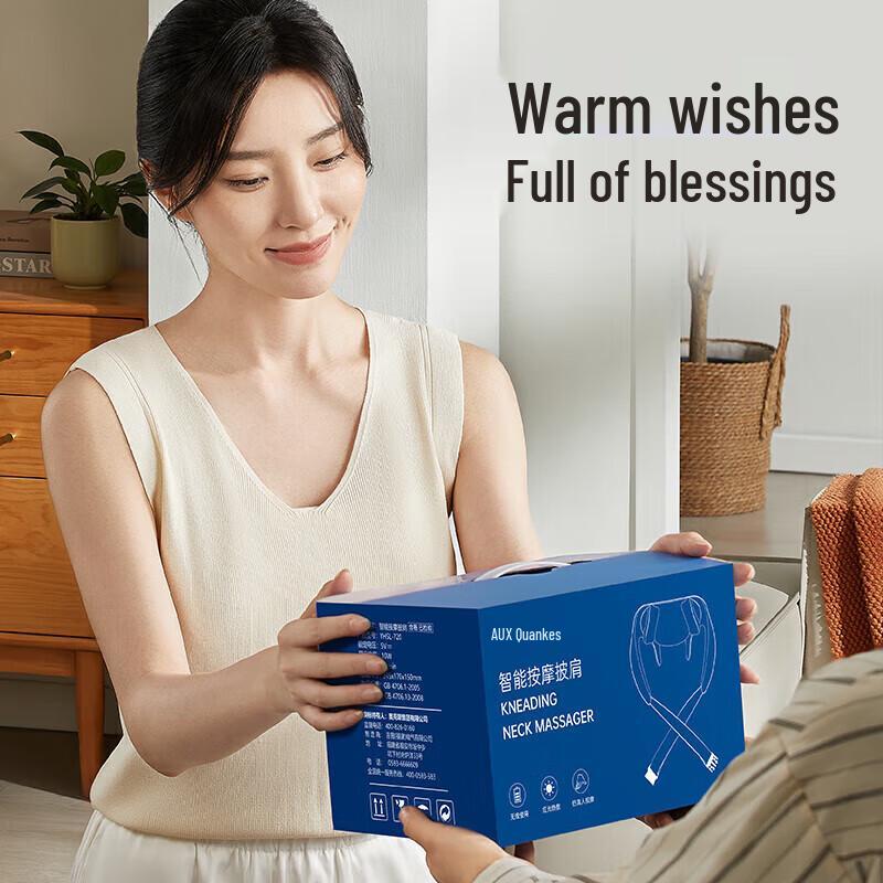 AUX Portable Neck & Shoulder Kneading Massager
