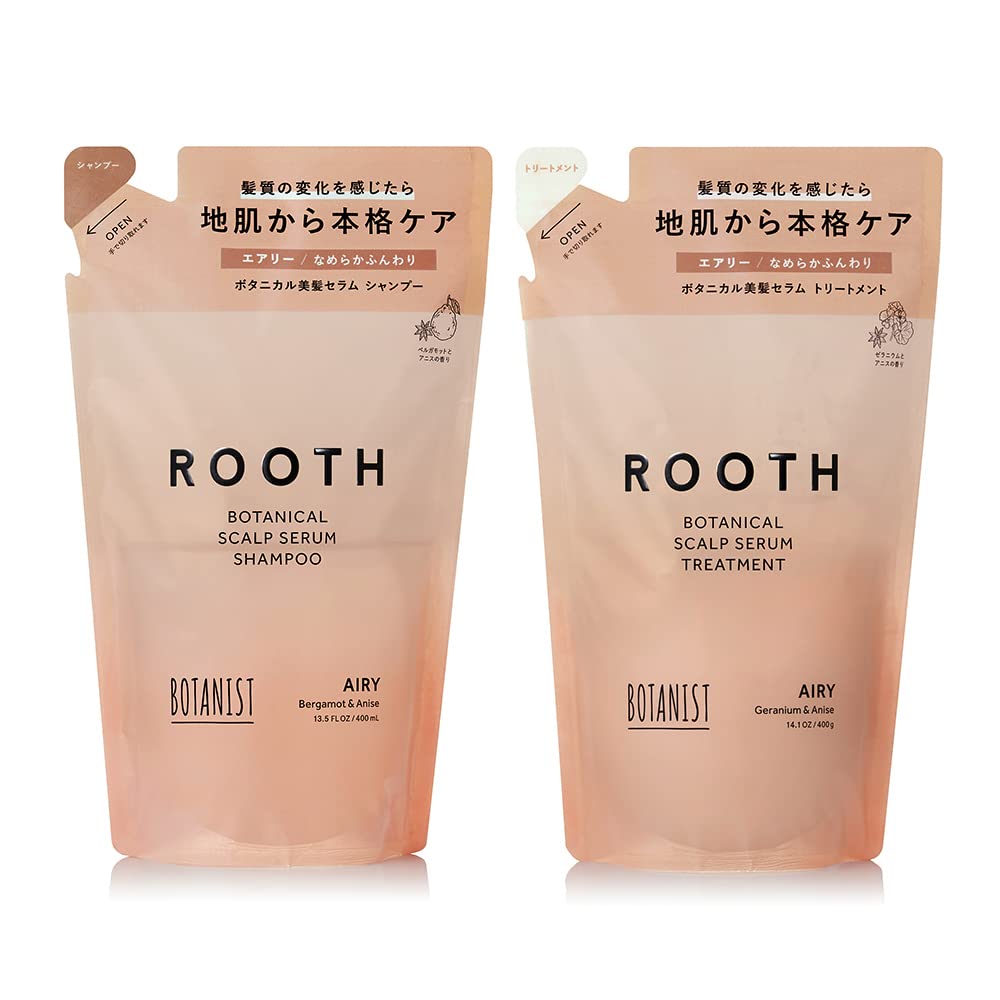 

BOTANIST ROOTH Набор шампуня и кондиционера Airy [Предыдущая модель] Запасной блок,