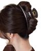 15cm Size Hair Claw Clip Arc Shaped Shark Clip Stylish Large Hair Clip  Women Use
