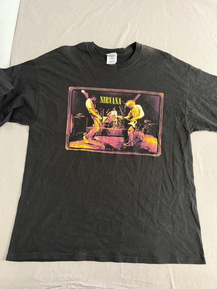 Винтажная футболка Nirvana 1996 года Muddy Banks of the Wishkah XXL Унисекс XXXL