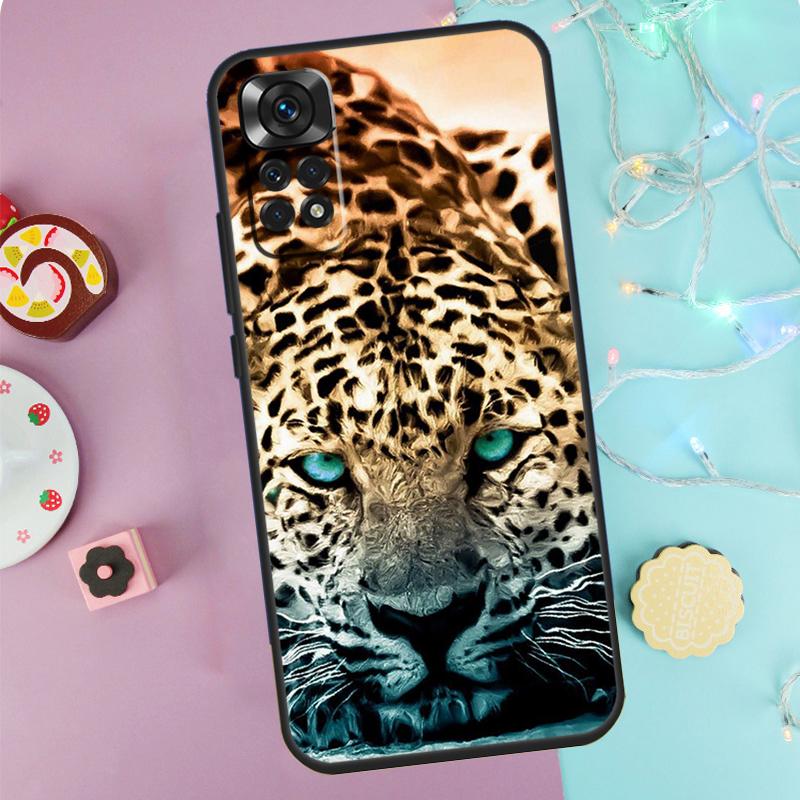 

Чехол Гепард Пантера Снежный Гепард для Xiaomi Redmi Note 14 Pro 9 10 11 12 13 9S 10S 11S 12S Redmi 14C 10C 12C 13C Redmi 13C