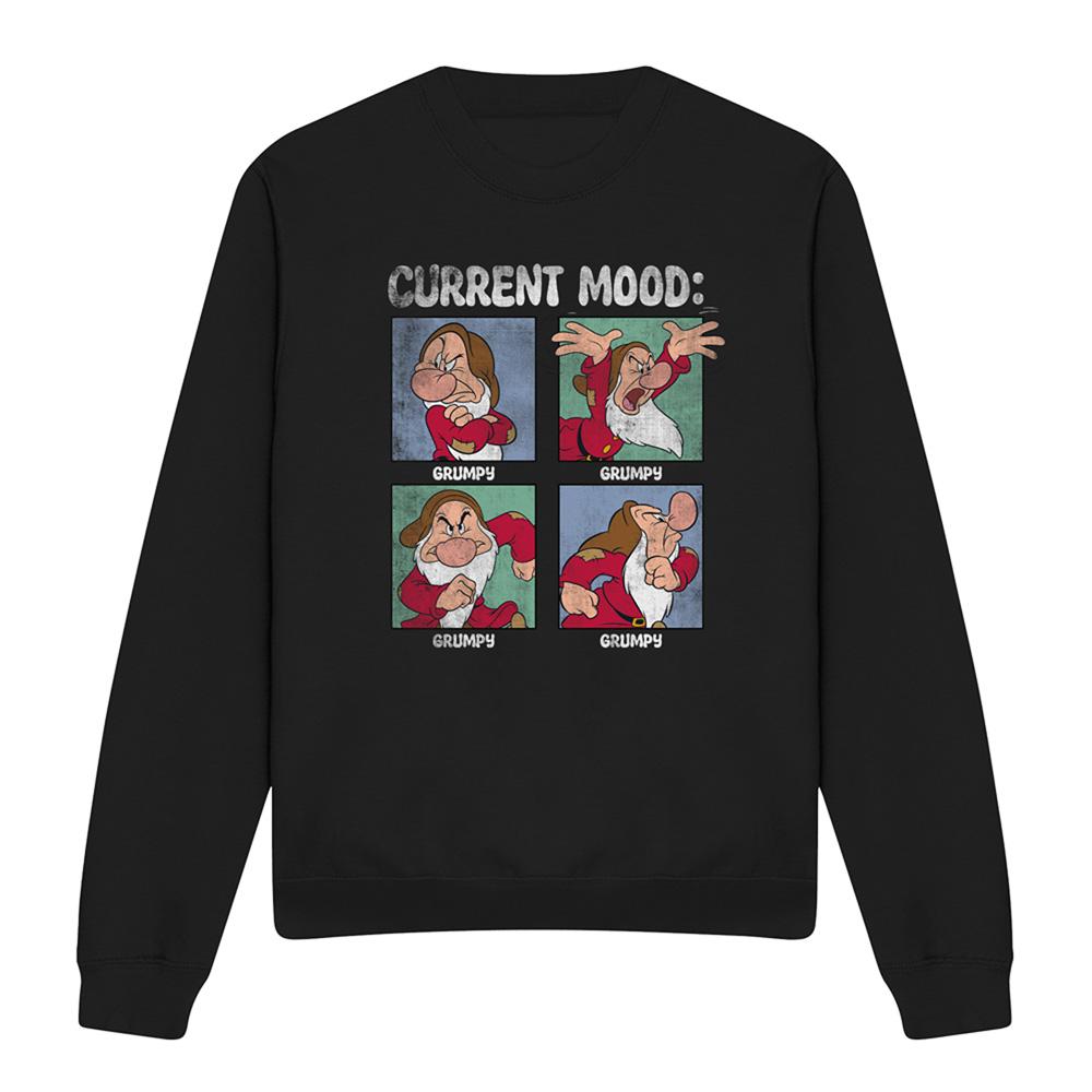 Snow White And The Seven Dwarfs Unisex Adult Current Mood Grumpy Dad Fathers Day Sweatshirt