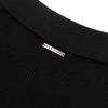 HERVINO Basic Collar Muscle Knit [Black]