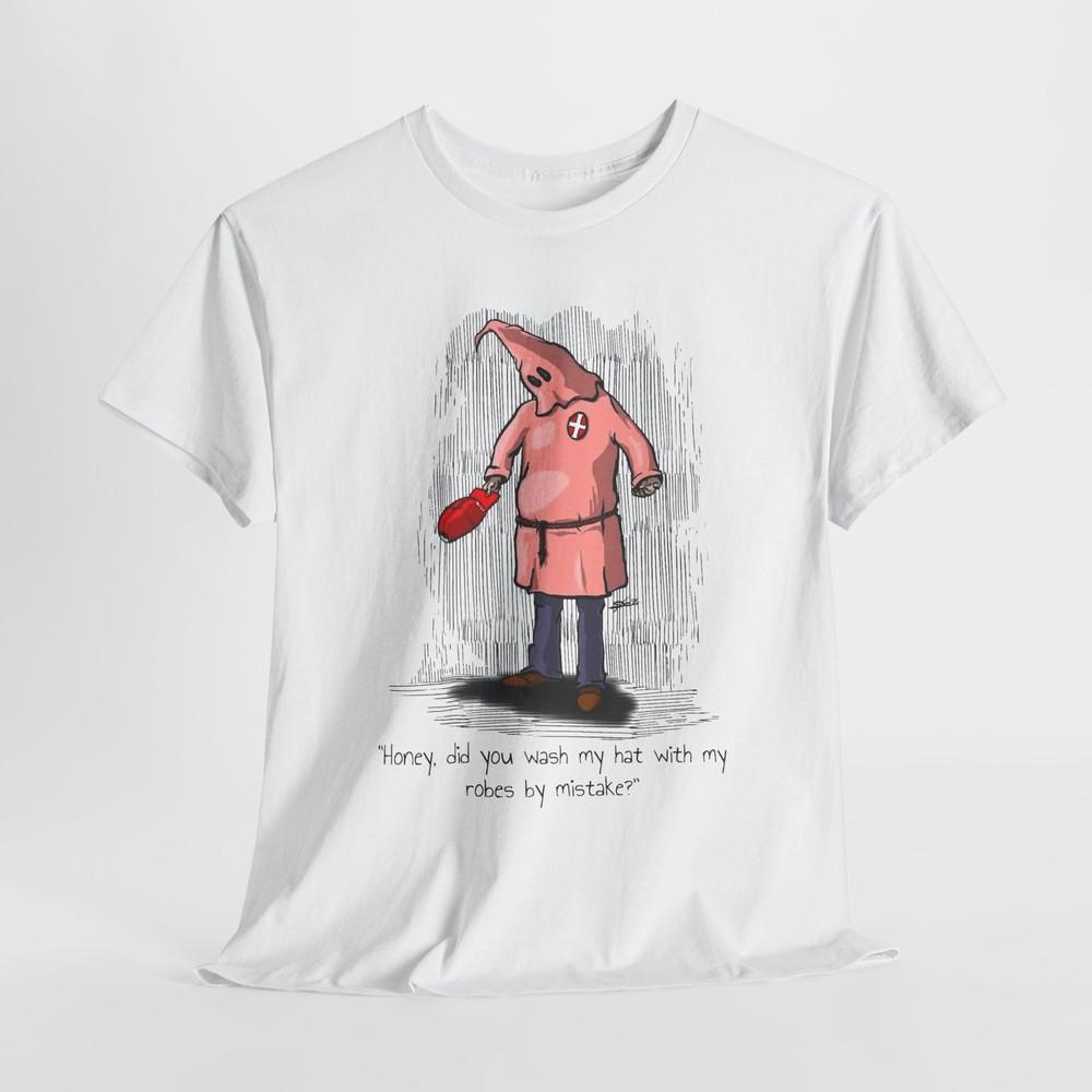 

Funny Graphic T-shirt Tee, Anti-Racism Shirt, Political Statement Top, Unisex Cotton M