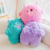 Creative Little Monster Plush Toy Cartoon Big-eyed Monster Long-haired Doll Pillow Same Doll