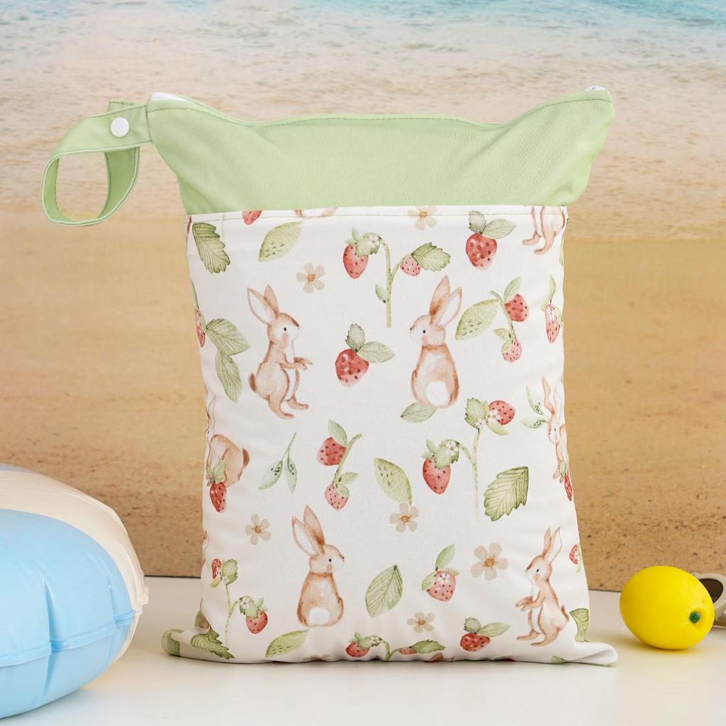 Children's Waterproof Swim & Beach Bag with Dry-Wet Separation and Toiletry Storage