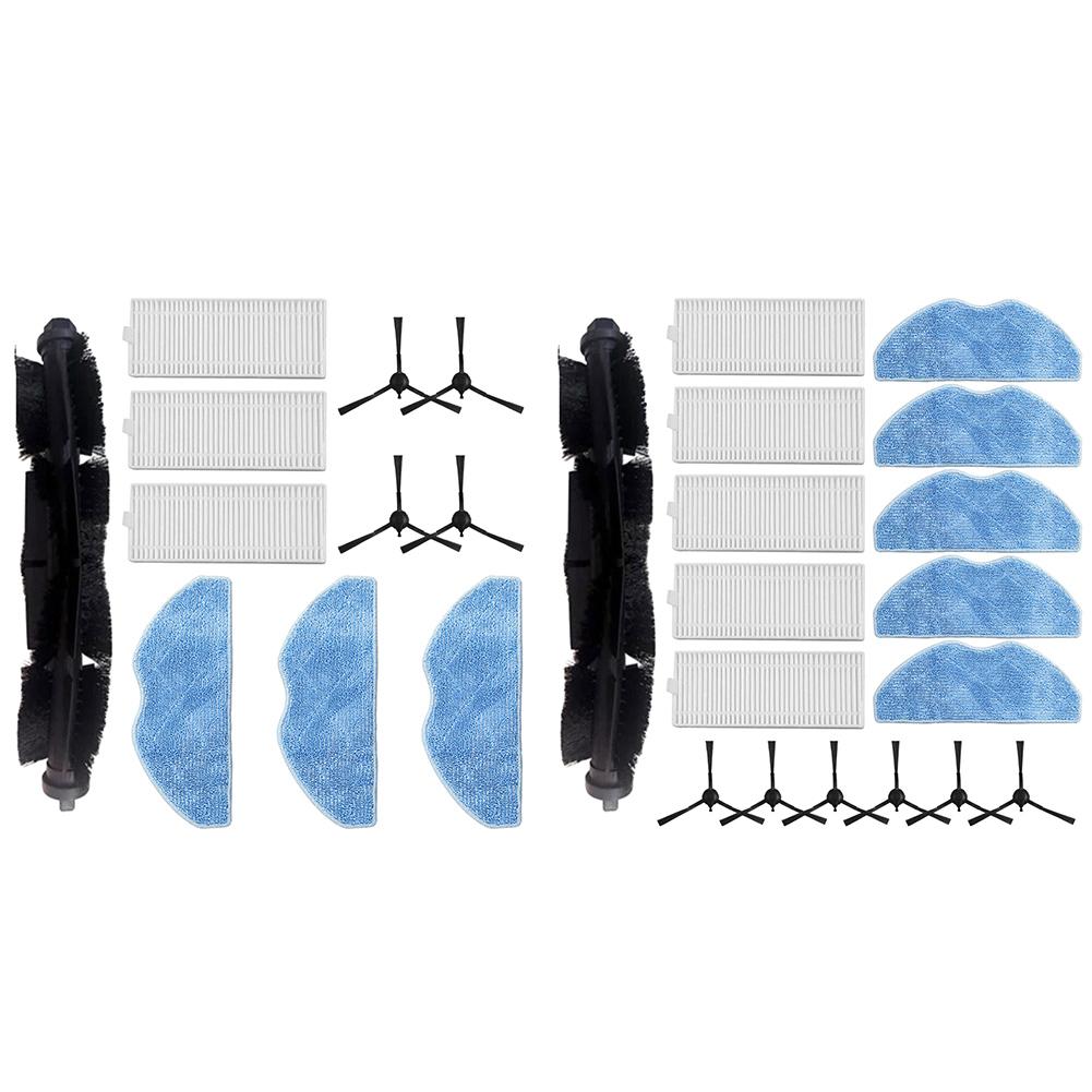 Pentru MEDION X10 SW Kit de Înlocuire Perie Principală Filtru Lavetă Mop Perie Laterală Piese Accesorii Aspirator Set de 11 buc Sau 17 buc