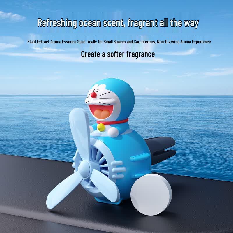 ROCK Doraemon Airplane Car Air Vent Aroma Diffuser