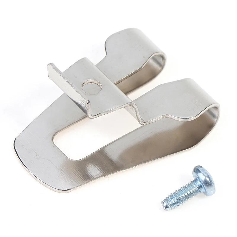 Belt Clip Hook 45*30mm Clip Hook Drill Belt Silver