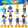 Dragon Ball Building Blocks Figures Set KF6142 6158 6165 6193 6195 Anime Mini Action Figures Toys for Kids Gift