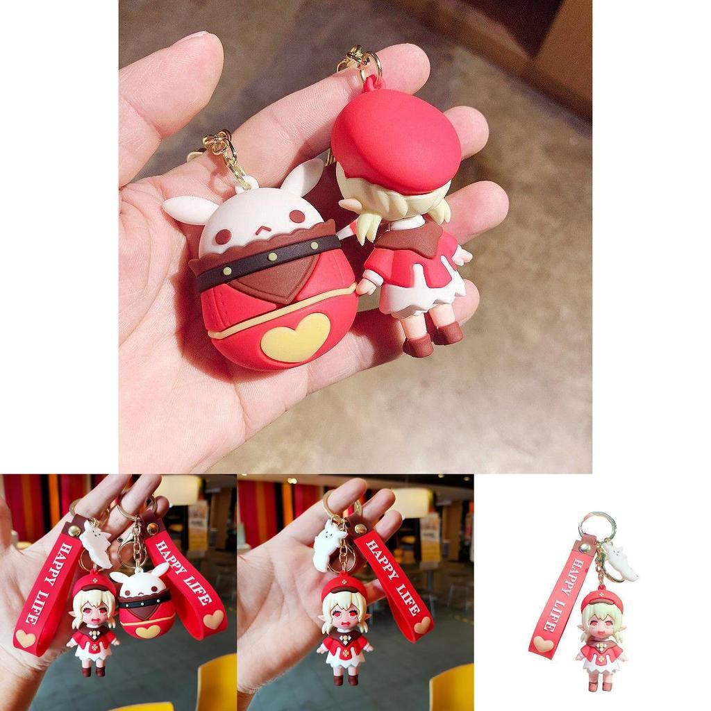 Genshin Impact Klee Bomb Doll Keychain Perfect Birthday And Children's Day Gift
