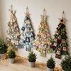 Albero di Natale in Tessuto Oversize Fatto a Mano Vintage Kit Artigianale Patchwork di Natale Decorazione per Camino