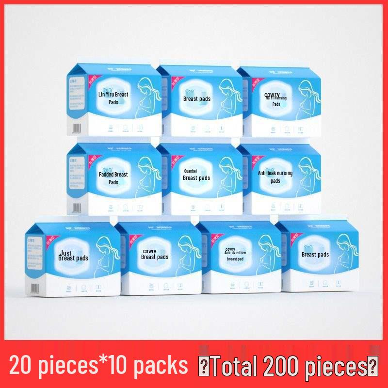 Leakproof Disposable Breast Pads: Anti-Overflow, Breathable, Anti-Stick, Perfect for Postpartum in Autumn & Winter.