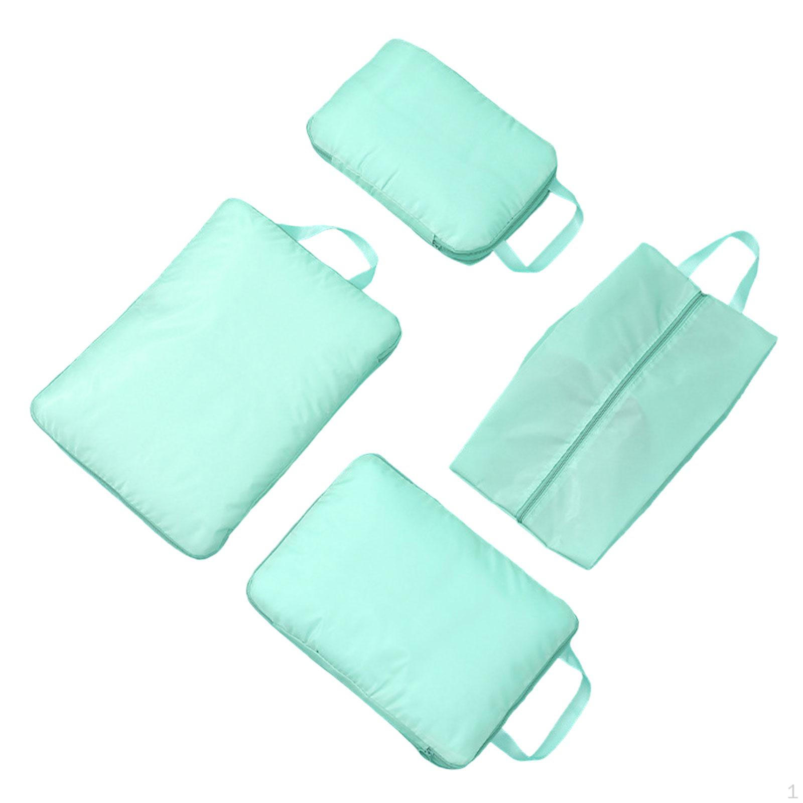 

4 упаковки кубов для упаковки багажа, легкие дорожные сумки, кубы для семейного отдыха, спортзала, синий