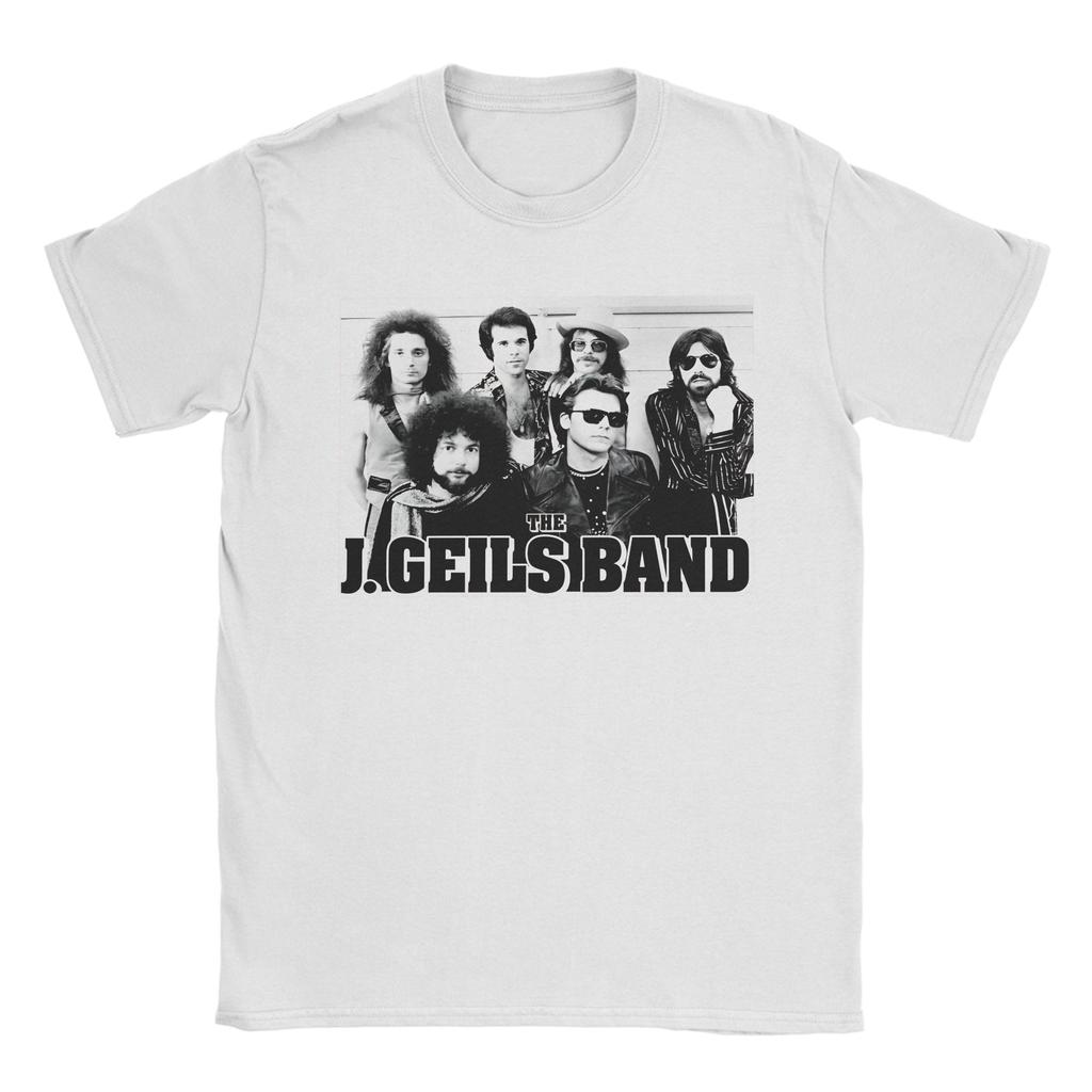 Herren Damen The J Geils Band T-Shirt Baumwolle Grafikdruck T-Shirts Kleidung Outfits