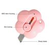 Cute Flower Mini Utility Knife Portable Retractable Blade for Opening Packages Scrapbooking Lightweight Compact Cutting Tool for Travel