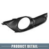 ABSOPRO Fog Light Grille Cover Left and Right Compatible with Nissan Altima 2013 2014 1 Pair Trim, Side, 2015, Black,