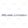 Applicable To Outlander Lancer Diamond Yishen Modified EVOLUTION Car Logo Rear Logo Body