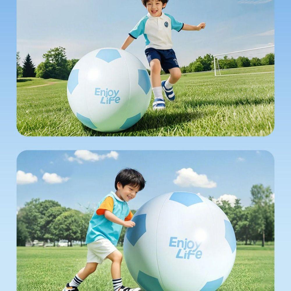 Training Inflatable Soccer Ball Sensory Integration Giant Inflatable Balloon  Children