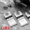 EZARC Diamond Replacement Blade Set for Joint Porous Concrete Fiberboard and More Multi-Tool, 3-Piece Mortar, Cement, FRP, Fiberboard, Cutting,