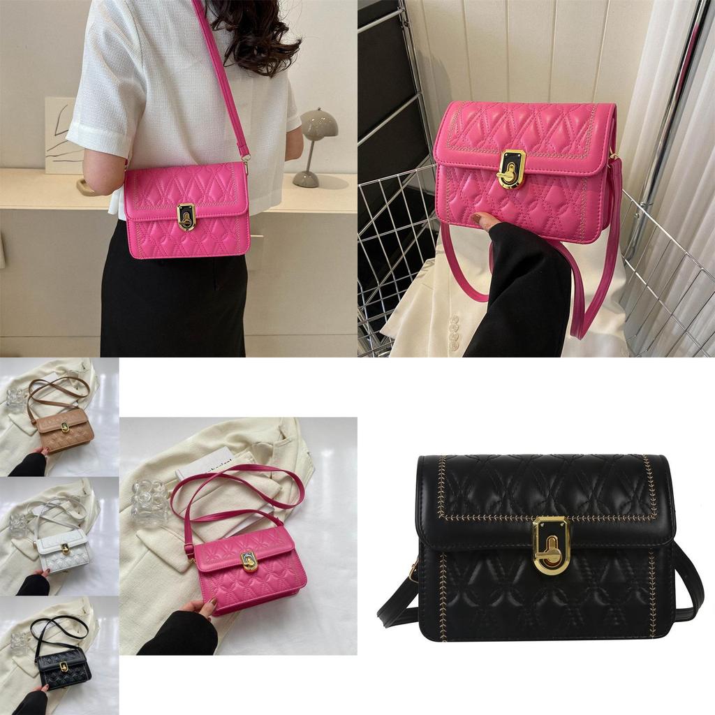Fashionable Pu Leather Crossbody Bag For Women Stylish And Trendy Small Square Bag