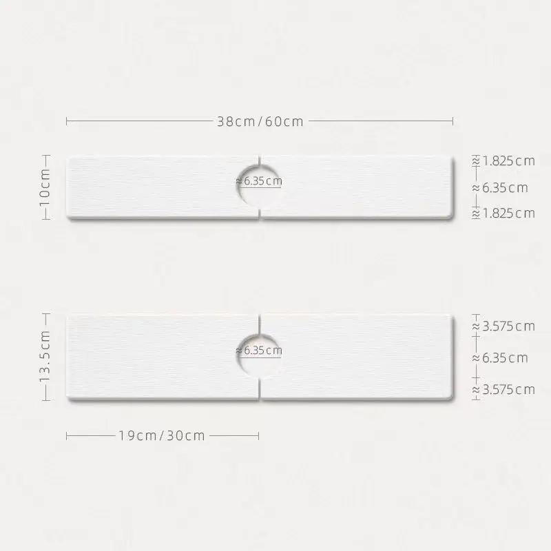 Diatomite Tap Mat Simplicity Bathroom Absorbent Hard Mat Kitchen Sink Countertop Quick-drying Non-slip Mat Toilet Anti-mildewMat