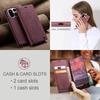 For OnePlus 15 5G Wallet Case CASEME 013 Series PU Leather Phone Cover Stand