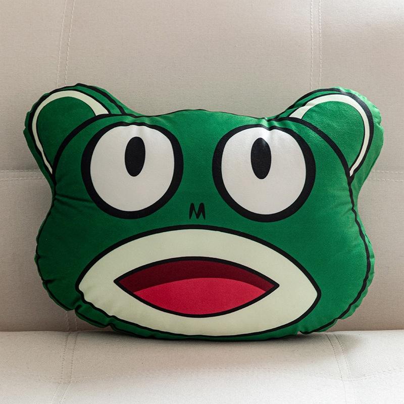 

45 см в ширину, милая мультяшная кукла с маленькими животными, плюшевая подушка, подушка в форме куклы, подушка для сна, подушка для сна на талии Width