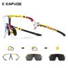 Kapvoe Photochormic Sunglasses Cycling Glasses Women UV400 for Men Casual Glasses Running Baseball MTB Outdoor Eyewear
