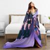 Girl Group K-Katseye Blanket  Warm Soft Novelty Plush Throw Blanket For Boy Girl Couch Chair Flannel Bedspread Bed Cover