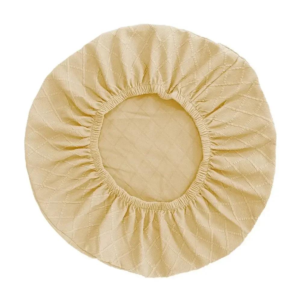 Polyester Elastic Fan Dust Cover Round Half Wrapped Fan Protective Cloth Elastic Heater Cover Household Storage Net Cover