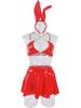 Valentine's Day Sexy Patent Leather Bunny Girl Lingerie