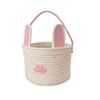 Portable Easters Rabbit Eggs Storage Basket Great for Easters Eggs Hunts and Household Decoration Daily Casual Use