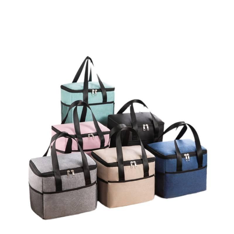 Lunch Insulated Portable Bag Ice Pack Thickened Large Capacity Lunch Box Picnic