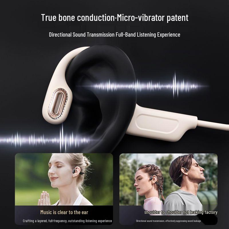 Waterproof Bluetooth Bone Conduction Sports Headset with Long Battery Life