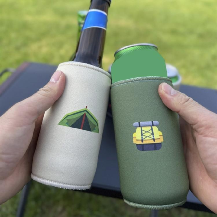 Beer Drink Can Bottle Cover Outdoor Camping Can Cover Insulated Can Coolers Sleeves Protector Neoprene Can Bottle Holder