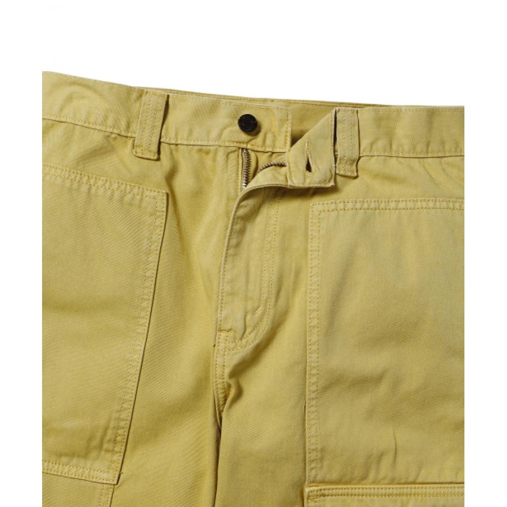 Thisisneverthat Paneled Overdyed Pant Yellow