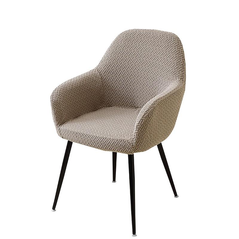 1/4Pcs Jacquard Solid Color Chair Covers Elastic High Armchair Covers Dust-Proof Chair Seat Protector Slipcovers For Home El