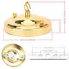Paquete de 2 Ganchos para Placa de Araña Dorados Retro o Bronce Antiguo Ganchos para Araña de Hierro Ganchos para Techo Luz de Techo