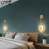 Modern Interior Wall Light Indoor LED Round Decoration Lamp Golden Minimalist Stair Light Living Room Bedroom Aisle Wall Lights