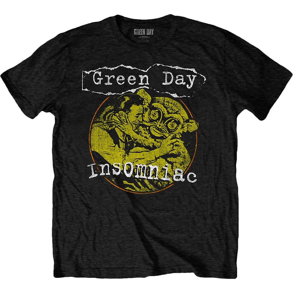 Men s Green Day Free Hugs Slim Fit T-shirt Small Black M