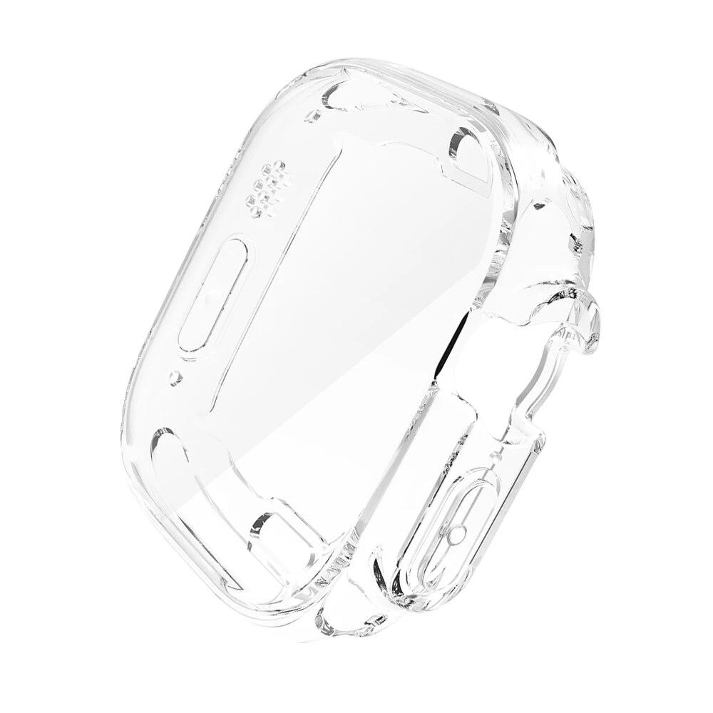 

Полный мягкий защитный чехол на 360 градусов для Apple Watch Ultra 2, 49 мм, чехол из ТПУ, защитный чехол для экрана, бампер для iWatch Series 9/7/8, 41 мм, 45 мм, чехол Ultra2 49mm
