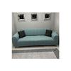 Jacquard 3-seater Sofa Cover, Sofa Bed Sofa Cover 1 Piece Stone Gray