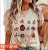Cute Pumpkin Shirt, Fall Outfit, Autumn Vibes Tee, Halloween Pumpkin Patch T-Shirt, Unisex Thanksgiving Gift S0826-1050