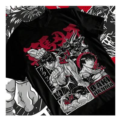 Camiseta Baki The Grappler Hanma Manga Yujiro Hanma Baki