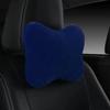 Soft Foam Lumbar Pillow Plush Cushion Headrest Cushion Car Headrest Pillow  Winter Season