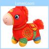 Chinese Style Year Of The Horse Plush Toy With Pp Cotton Fill For Gift And Decoration