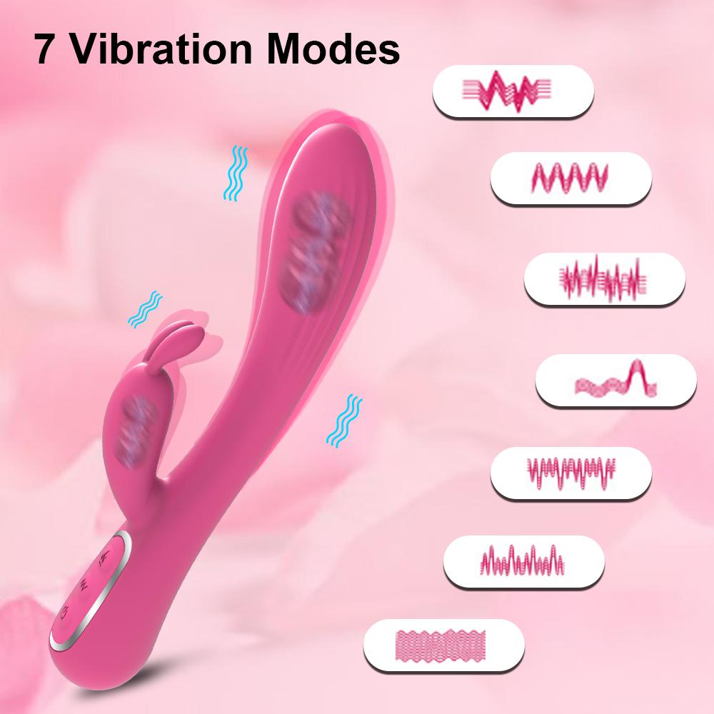 Silikonový vibrátor s masturbátorem Dildo pro ženy Bodový masážní přístroj G Klitorální stimulátor Režim vyhřívání Sexuální hračky pro ženy